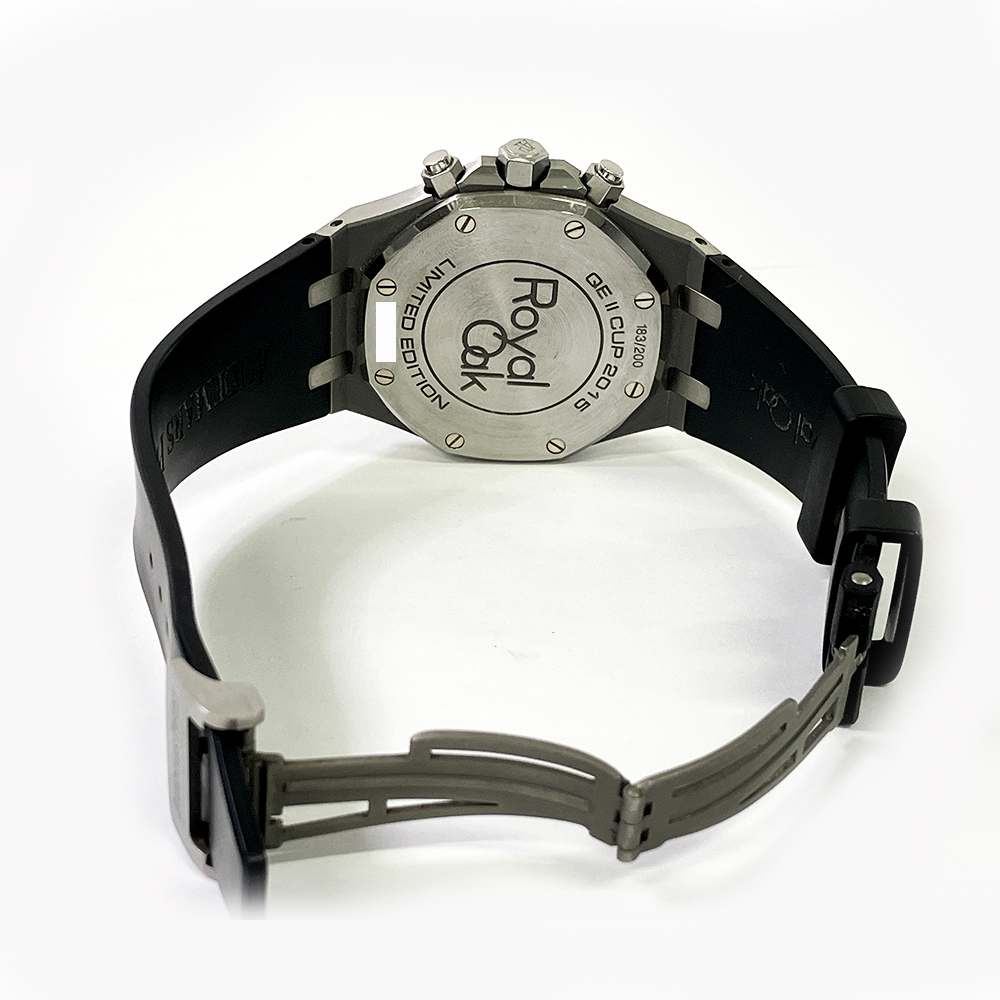 Audemars Piguet Royal Oak Chronograph 26327TI.OO.D004CA.01 Titanium with Black Rubber Watch 2016