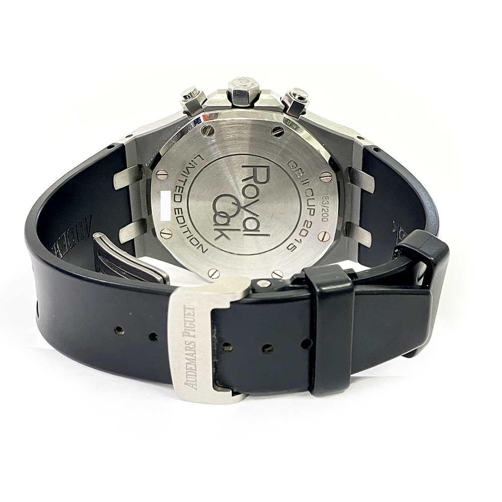 Audemars Piguet Royal Oak Chronograph 26327TI.OO.D004CA.01 Titanium with Black Rubber Watch 2016