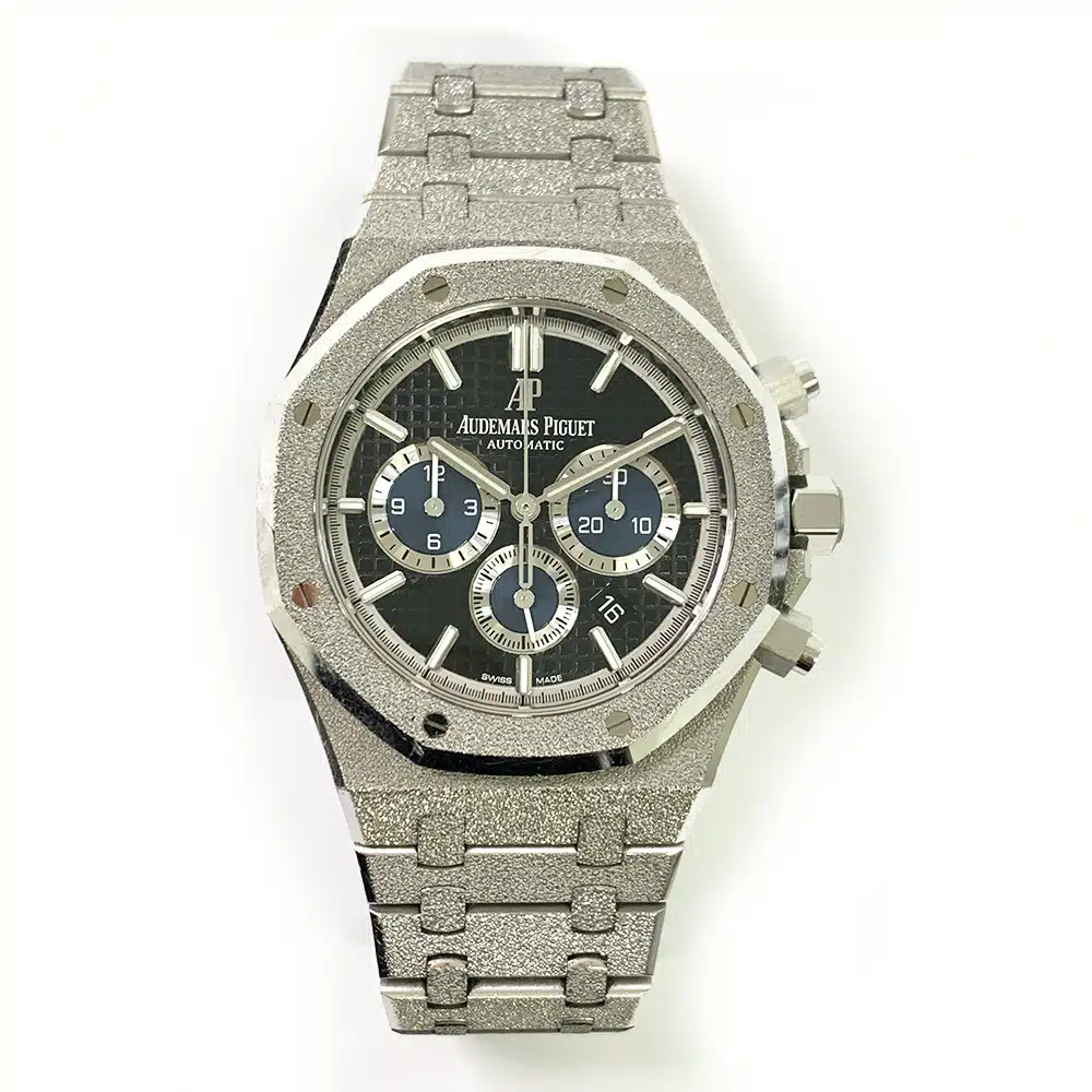 Audemars Piguet Royal Oak Chrono 26331BC.GG.1224BC.03 White Gold Watch Black Dial 2020 – image 2