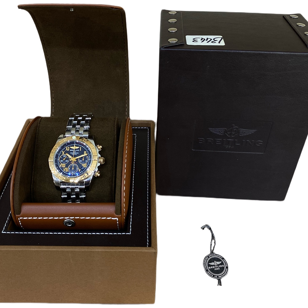Breitling Chronomat CB014012/BC08/378A Gold & Stainless Steel Watch