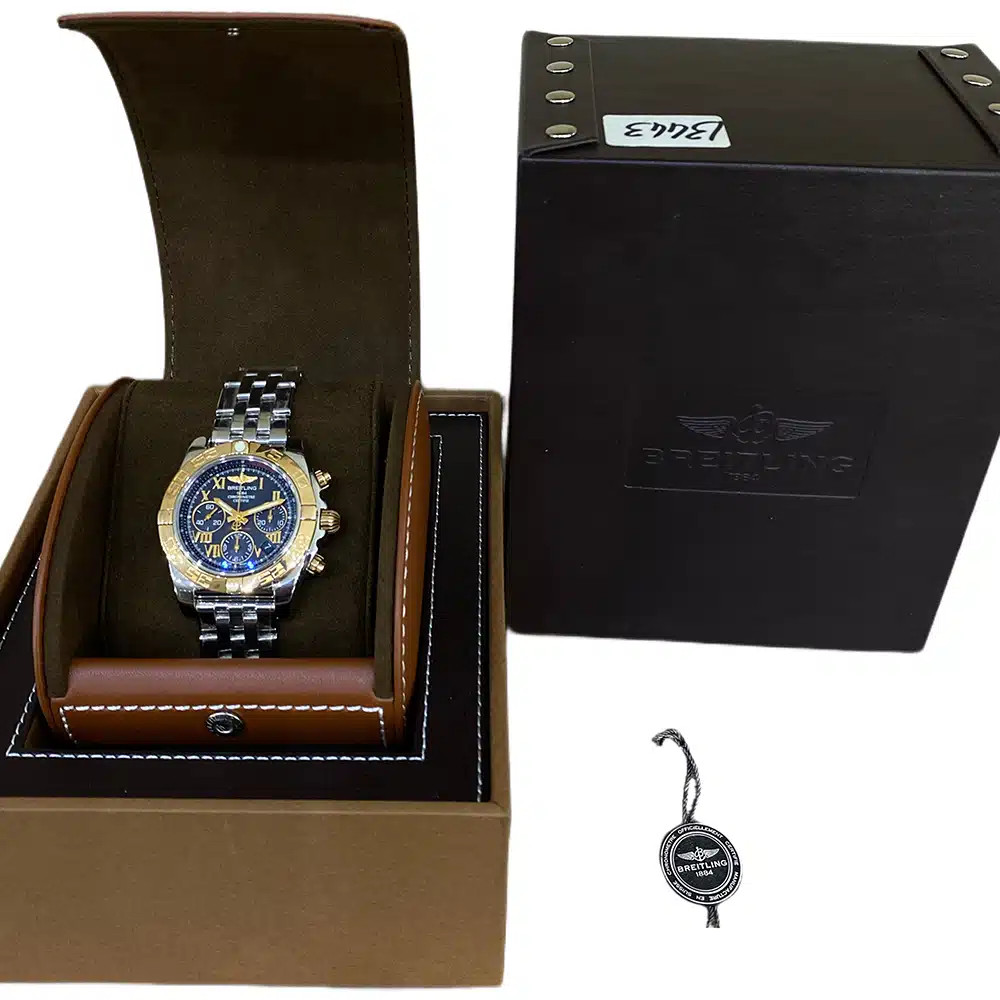 Breitling Chronomat CB014012/BC08/378A Gold & Stainless Steel Watch – image 5