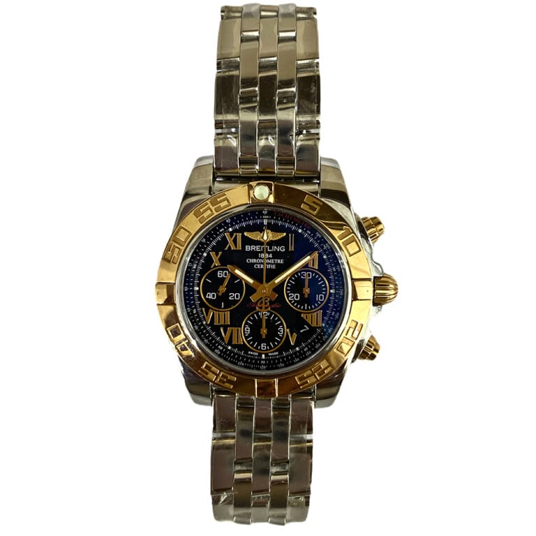 Breitling Chronomat CB014012/BC08/378A Gold & Stainless Steel Watch