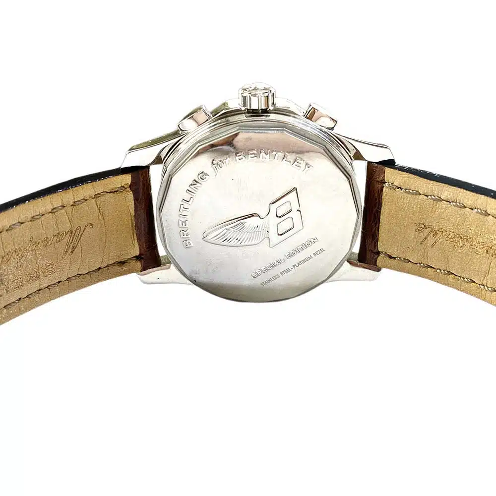 Breitling Bentley P2662C2/G611/739 Stainless Steel With Brown Leather Watch – image 3