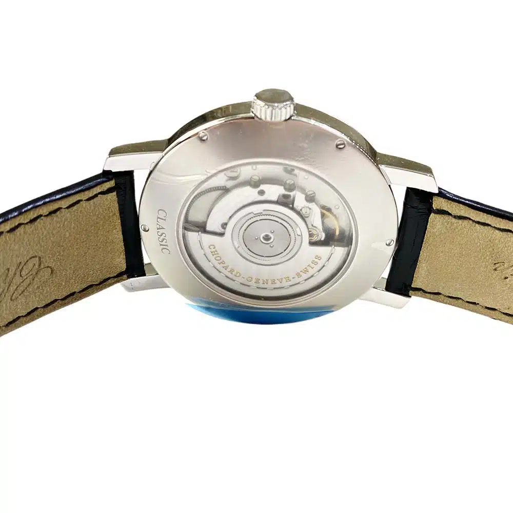 Chopard Classic 161278-1004 White Gold with Black Leather Watch – image 5