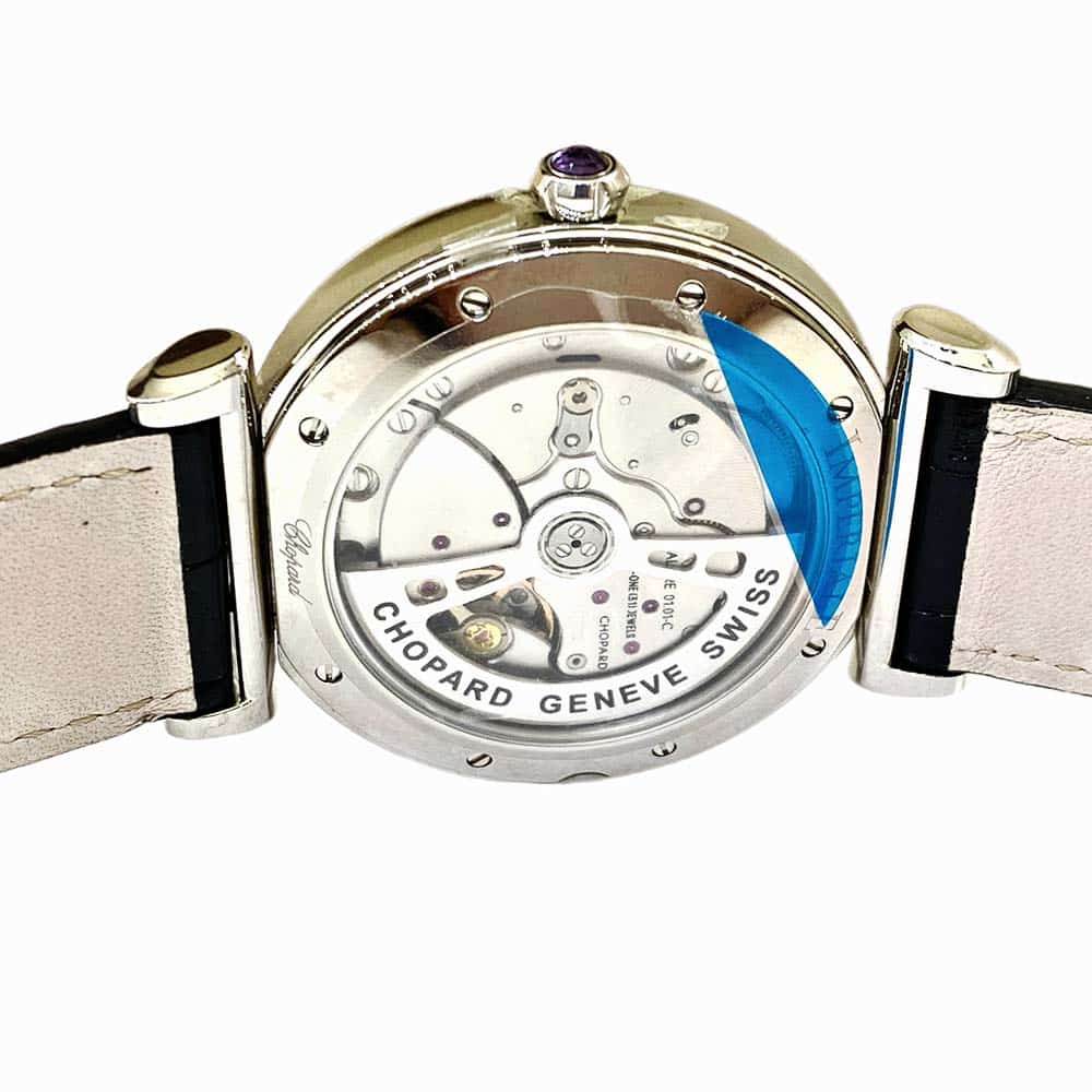 Chopard Imperiale Black 388531-3009 Stainless Steel with Black Alligator Leather Watch