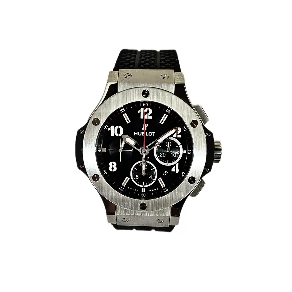 Hublot Big Bang Black Dial Automatic 301.SX.130.RX Stainless with Black Rubber Watch – image 2