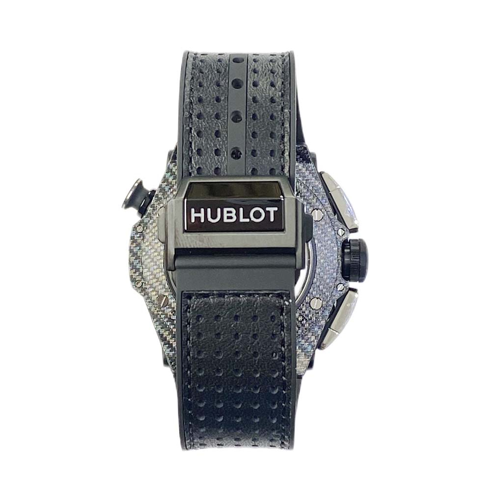 Hublot Big Bang Unico Golf Black 45 416.YT.1120.VR Carbon With Black Calfskin Leather Watch