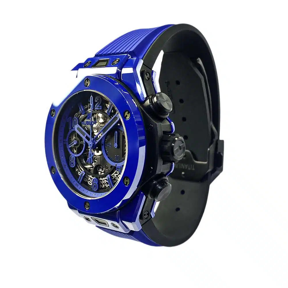 Hublot Big Bang Unico 441.ES.5119.RX Blue Rubber Ceramic Watch – image 4