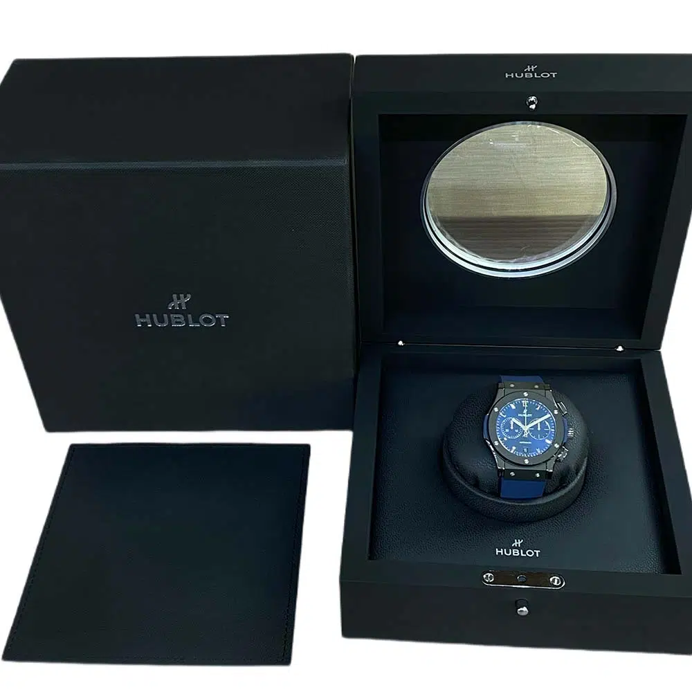Hublot Classic Fusion 541.CM.7170.RX 42 MM Blue Dial New