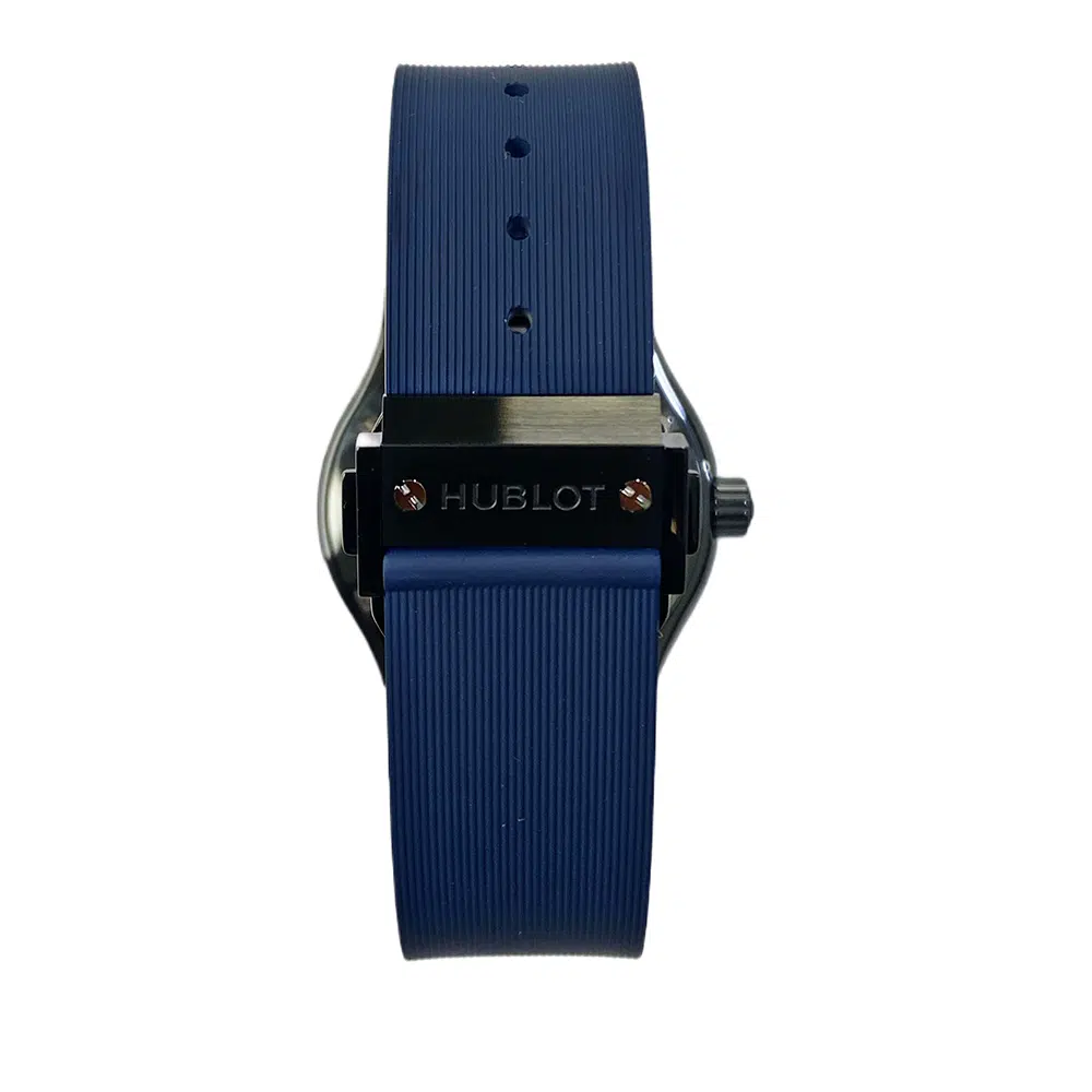 Hublot Classic Fusion Blue 542.CM.7170.RX Ceramic With Blue Rubber Blue Dial – image 5