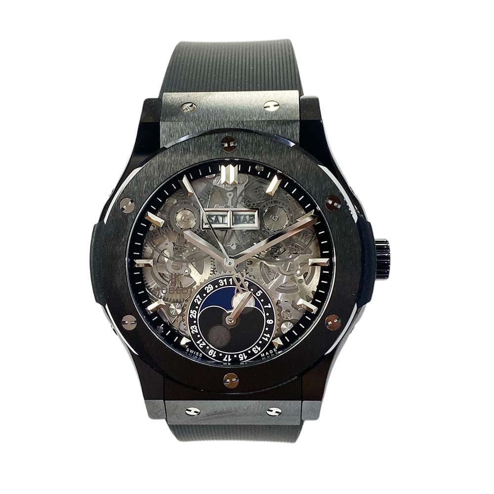 Hublot Classic Fusion Aerofusion 547.CX.0170.RX Ceramic with Black Rubber Watch