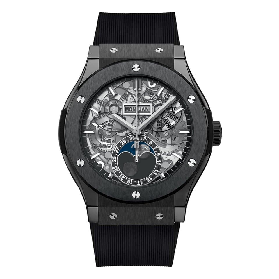 Hublot Classic Fusion Aerofusion 547.CX.0170.RX Ceramic with Black Rubber Watch