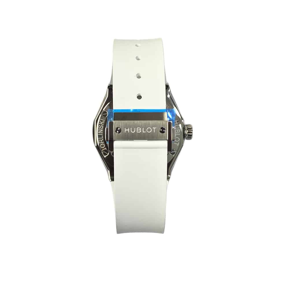 Hublot Classic Fusion 550.NS.2200.RW.ORL20 Titanium With White Rubber Watch