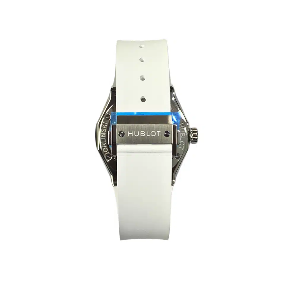 Hublot Classic Fusion 550.NS.2200.RW.ORL20 Titanium With White Rubber Watch – image 3