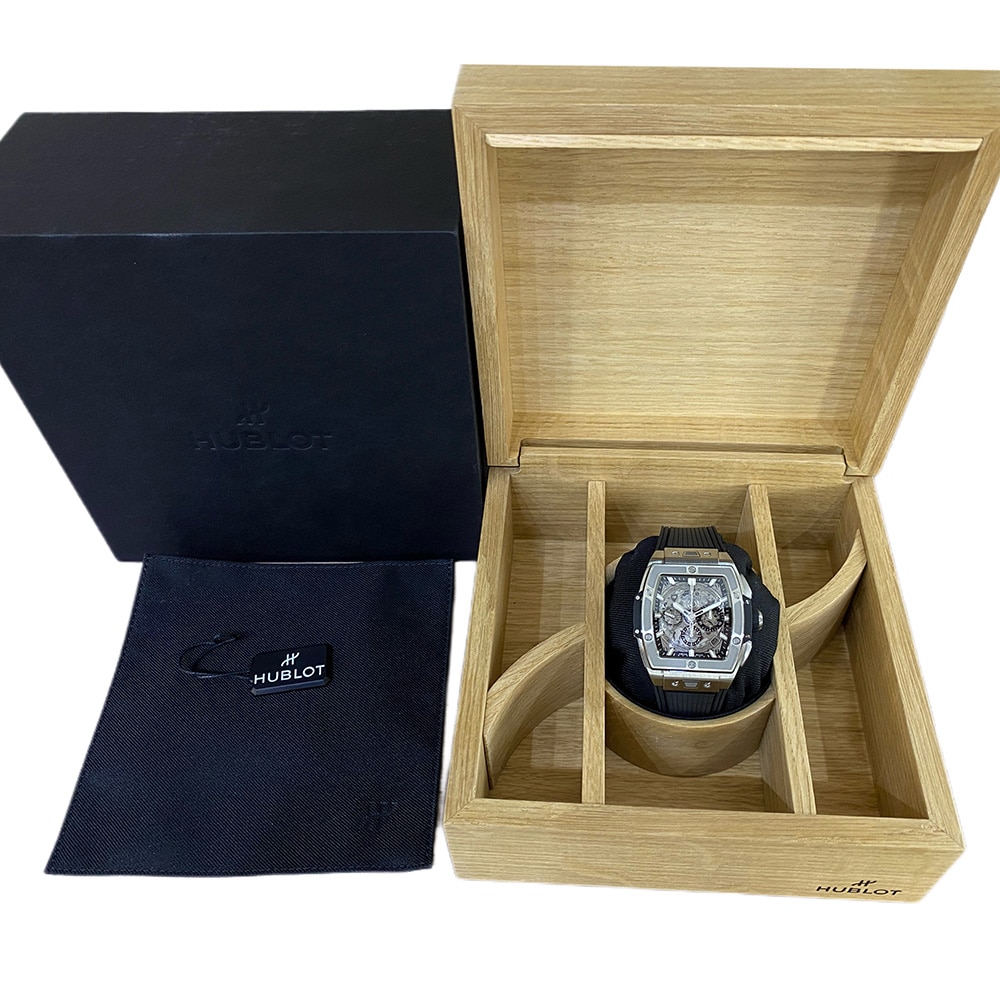 Hublot Spirit of Big Bang 642.NX.0170.RX Titanium with Black Rubber Strap[