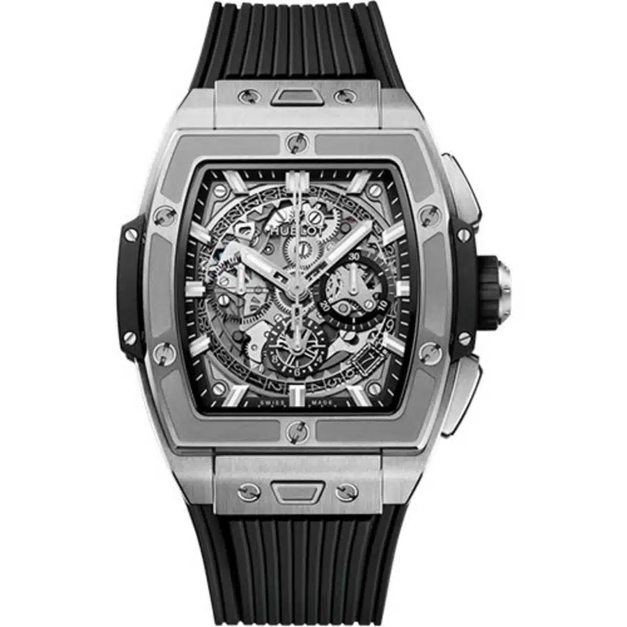 Hublot Spirit of Big Bang 642.NX.0170.RX Titanium with Black Rubber Strap[