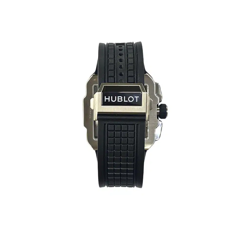Hublot Square Bang Unico 42mm 821.NM.0170.RX Titanium with Black Rubber Watch – image 5