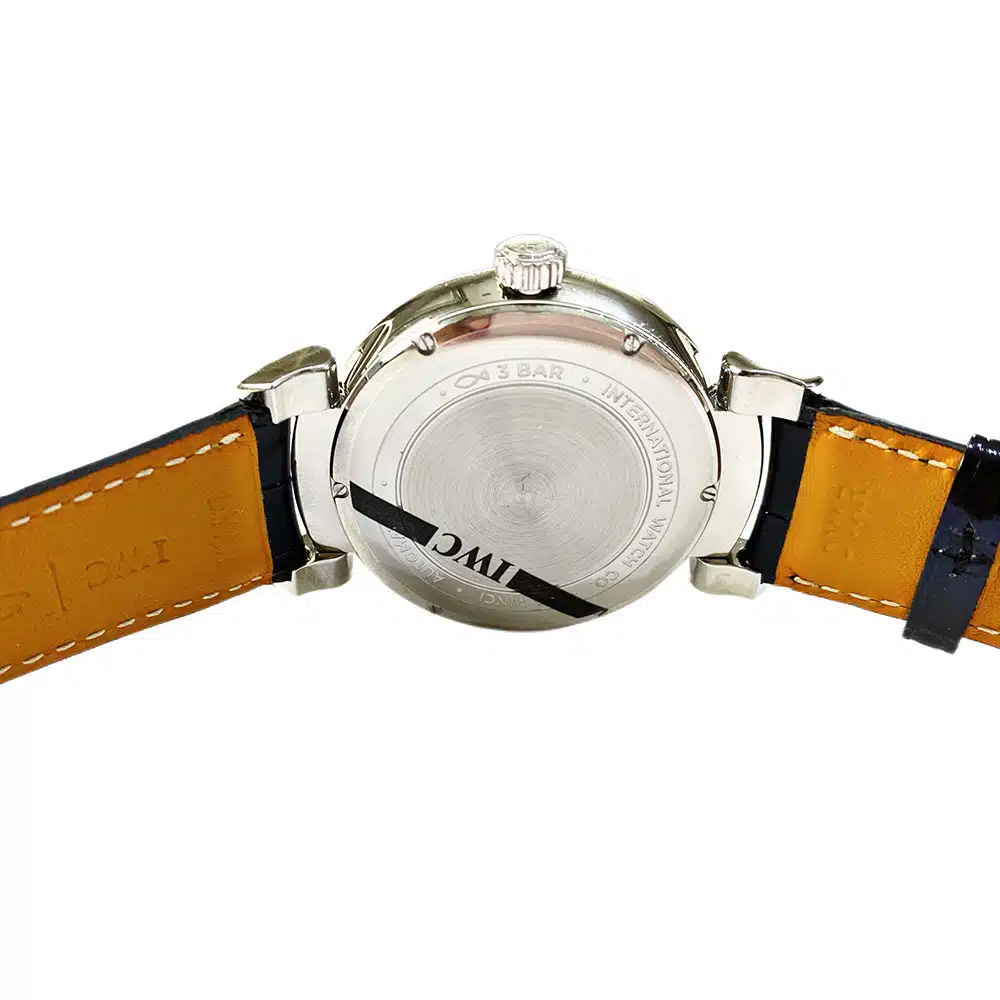 IWC Da Vinci Silver Dial IW356601 Stainless Steel with Black Leather Watch 2018 – image 6