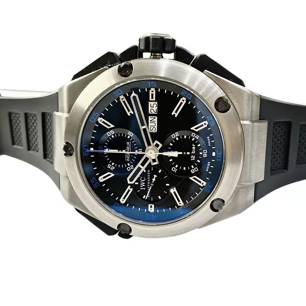 IWC Ingenieur IW376501 Titanium  with  Black Rubber Watch 2018 – image 4