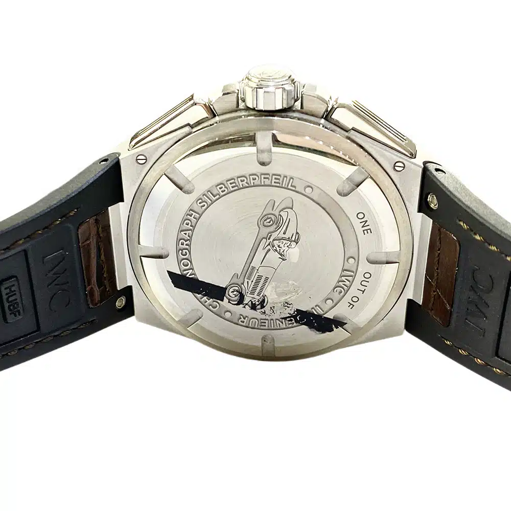 IWC Ingenieur Chronograph IW378505 Stainless Steel with Brown Leather Watch 2018 – image 5