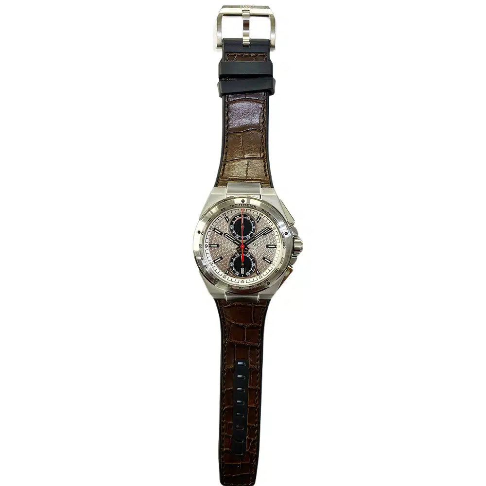 IWC Ingenieur Chronograph IW378505 Stainless Steel with Brown Leather Watch 2018 – image 2