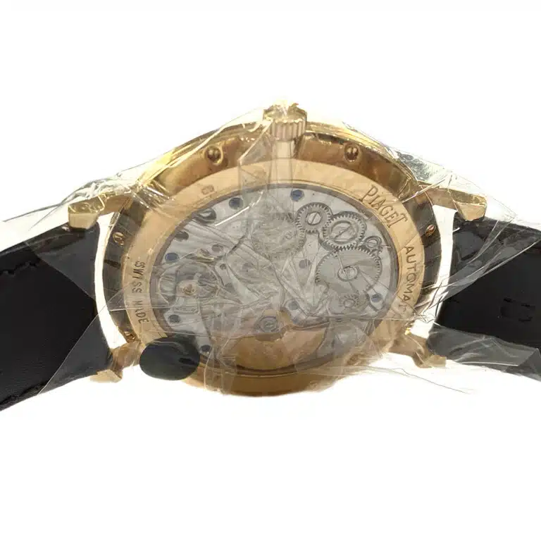 Piaget Altiplano 43mm G0A35131 Rose Gold with Brown Leather Watch Silver Dial – image 6