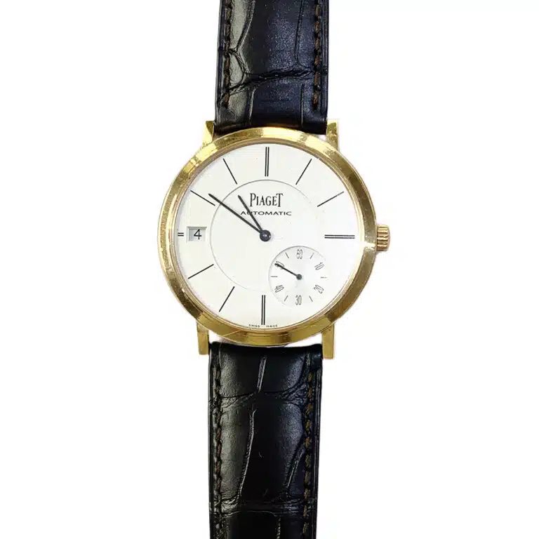 Piaget Altiplano G0A38131 Rose Gold with Brown Leather Watch Silver Dial 2018 – image 2
