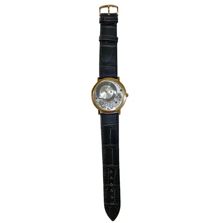 Piaget Altiplano G0A39110 Rose Gold with Black Alligator Leather Watch 2018 – image 3