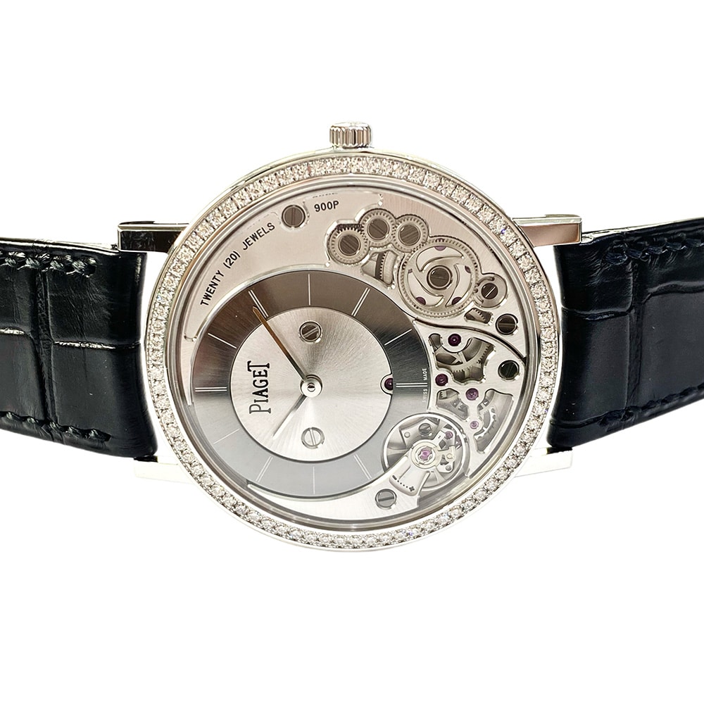 Piaget Altiplano G0A39112 White Gold with Black Leather Watch 2018