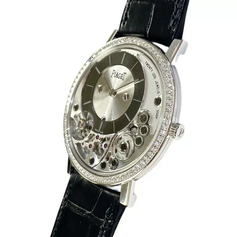 Piaget Altiplano G0A39112 White Gold with Black Leather Watch 2018 – image 4