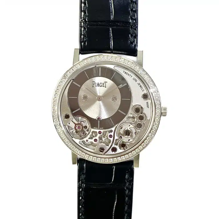 Piaget Altiplano G0A39112 White Gold with Black Leather Watch 2018 – image 2
