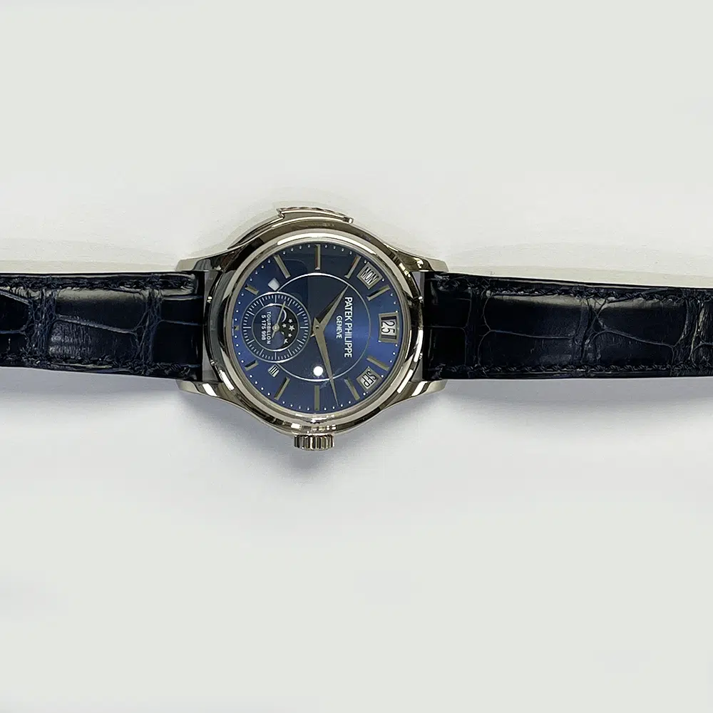 Patek Philippe Perpetual Calendar 5207G-001 White Gold With Blue Leather Watch Blue Dial 2020 – image 5