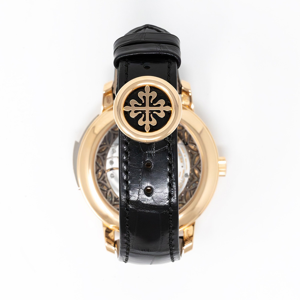 Patek Philippe Minute Repeater Grand Complications 5303R-001 Rose Gold with Black Leather Watch 2023
