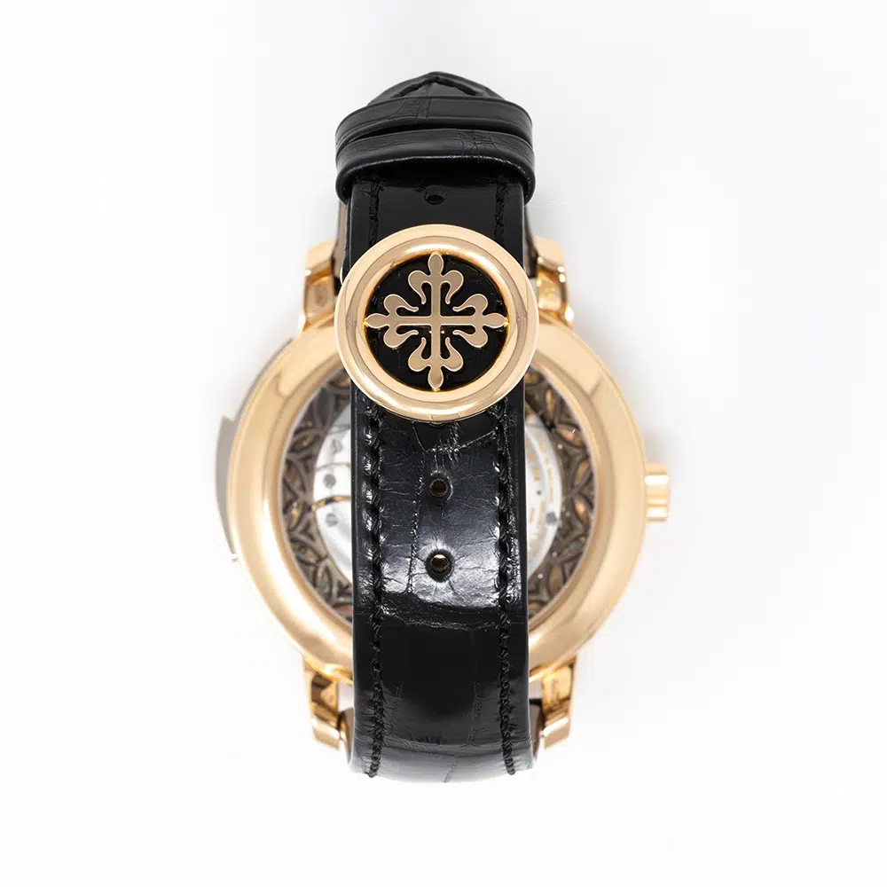 Patek Philippe Minute Repeater Grand Complications 5303R-001 Rose Gold with Black Leather Watch 2023 – image 4