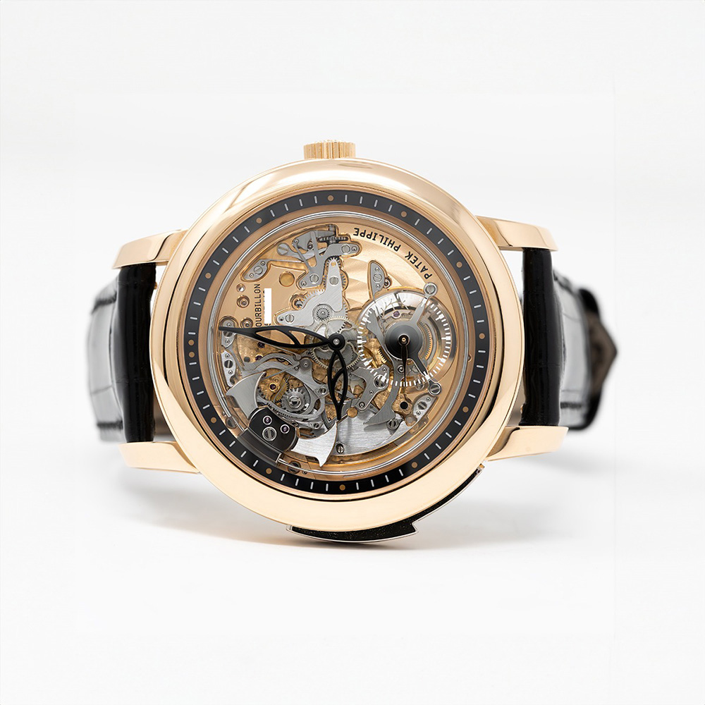 Patek Philippe Minute Repeater Grand Complications 5303R-001 Rose Gold with Black Leather Watch 2023
