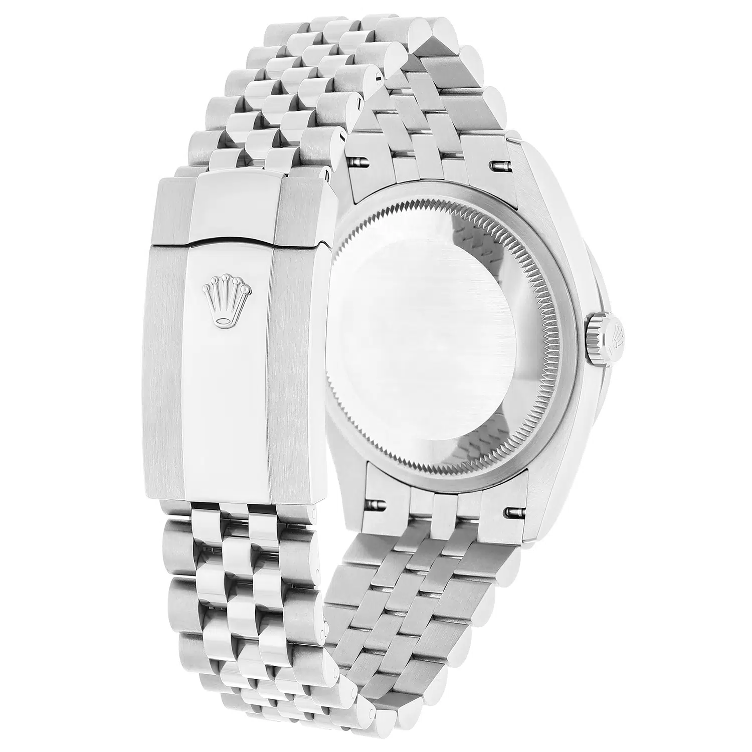 Rolex Datejust 36mm Steel Jubilee Blue Index Dial Diamond Bezel 126284RBR – image 7