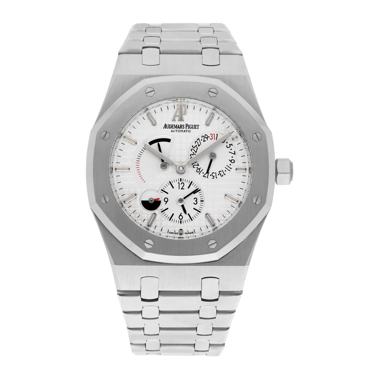 Audemars Piguet Royal Oak Dual Time 26120ST.OO.1220ST.01 Mens Stainless Steel