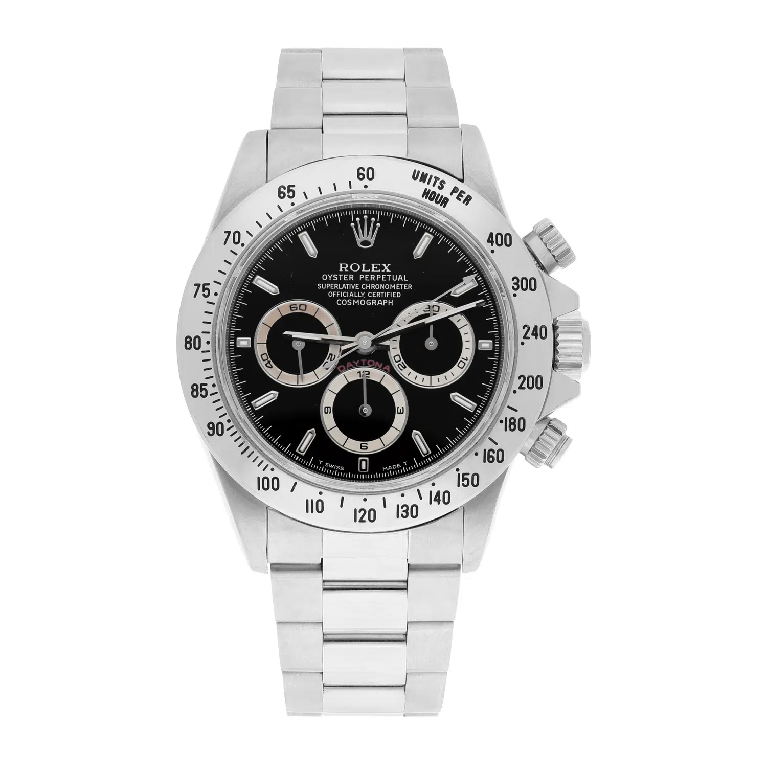 Rolex Cosmograph Daytona Stainless steel Chronograph Black Dial Men's Watch 116520 – image 2