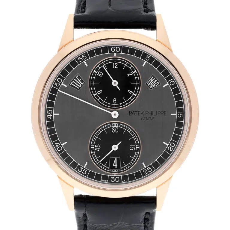 Patek Philippe 5235/50R-001 Annual Calendar Regulator 18k Rose Gold Grey Automatic Men Watch 2021 – image 3