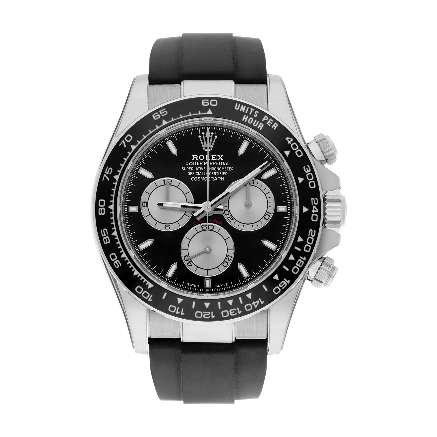 Rolex Daytona 126519LN-0002 40mm White Gold Black Dial - Image 3