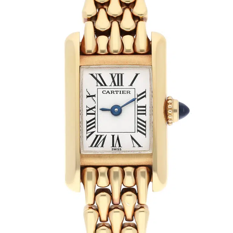 Cartier Tank Louis Mini Yellow Gold W15006K3 Quartz Rare Ladies Watch – image 2