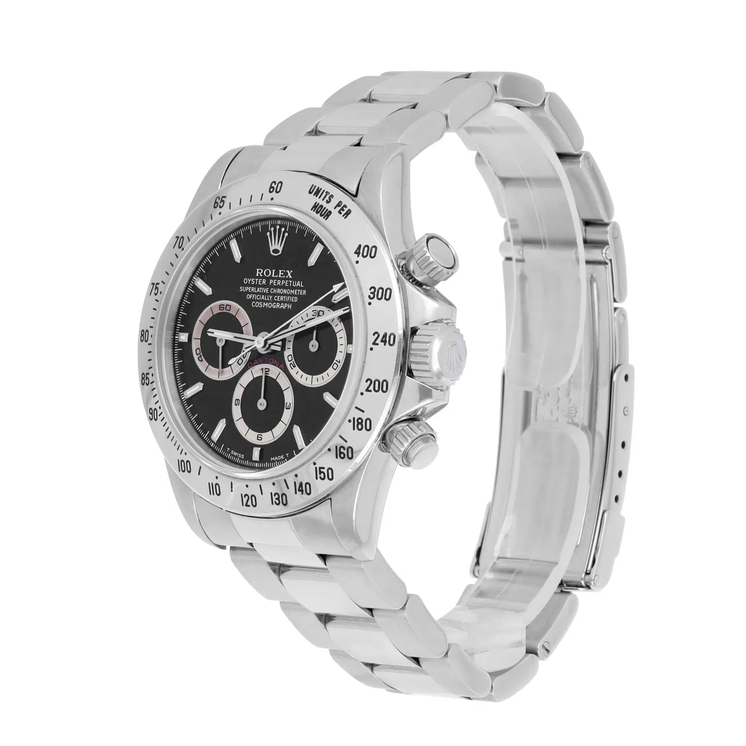 Rolex Cosmograph Daytona Stainless steel Chronograph Black Dial Men's Watch 116520 – image 4