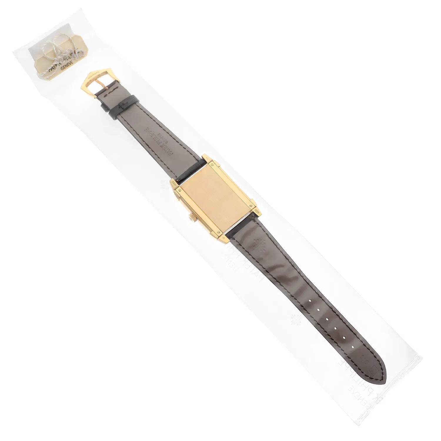 Patek Philippe Gondolo 5111J-001 Yellow Gold with Brown Alligator Leather Watch Grey Dial 2019 - Sealed – image 3