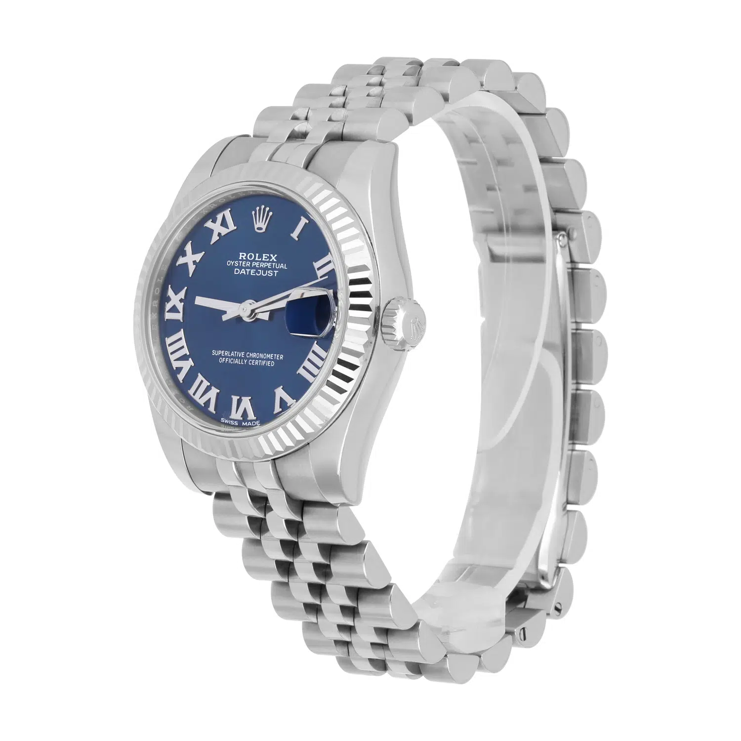 Rolex Datejust Lady 31mm Blue Roman Dial 178274-0081 Jubilee 2020 – image 4