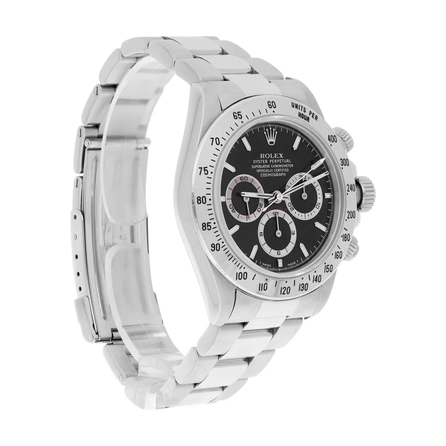 Rolex Cosmograph Daytona Stainless steel Chronograph Black Dial Men's Watch 116520 – image 6