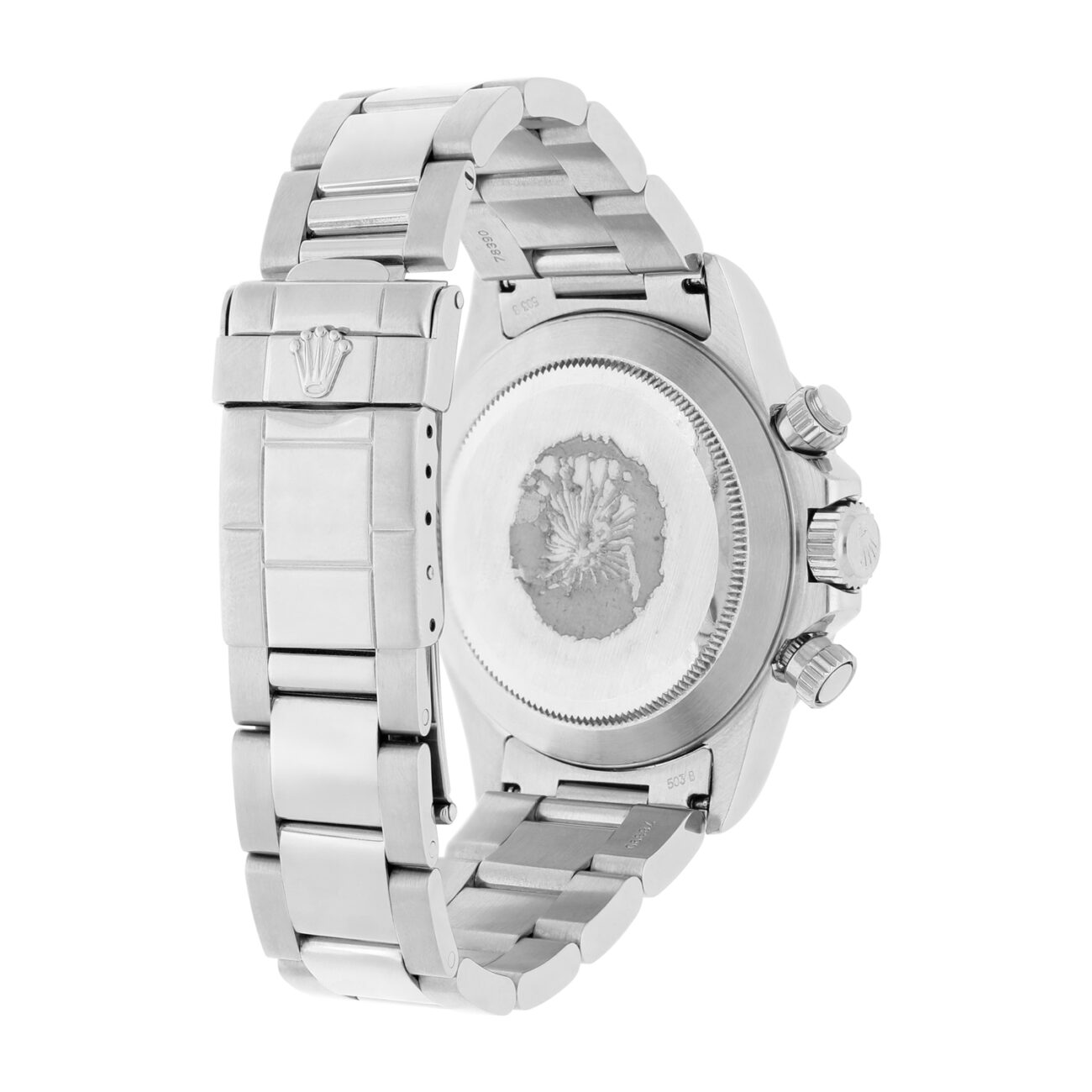 Rolex Cosmograph Daytona Stainless steel Chronograph Black Dial Men's Watch 116520