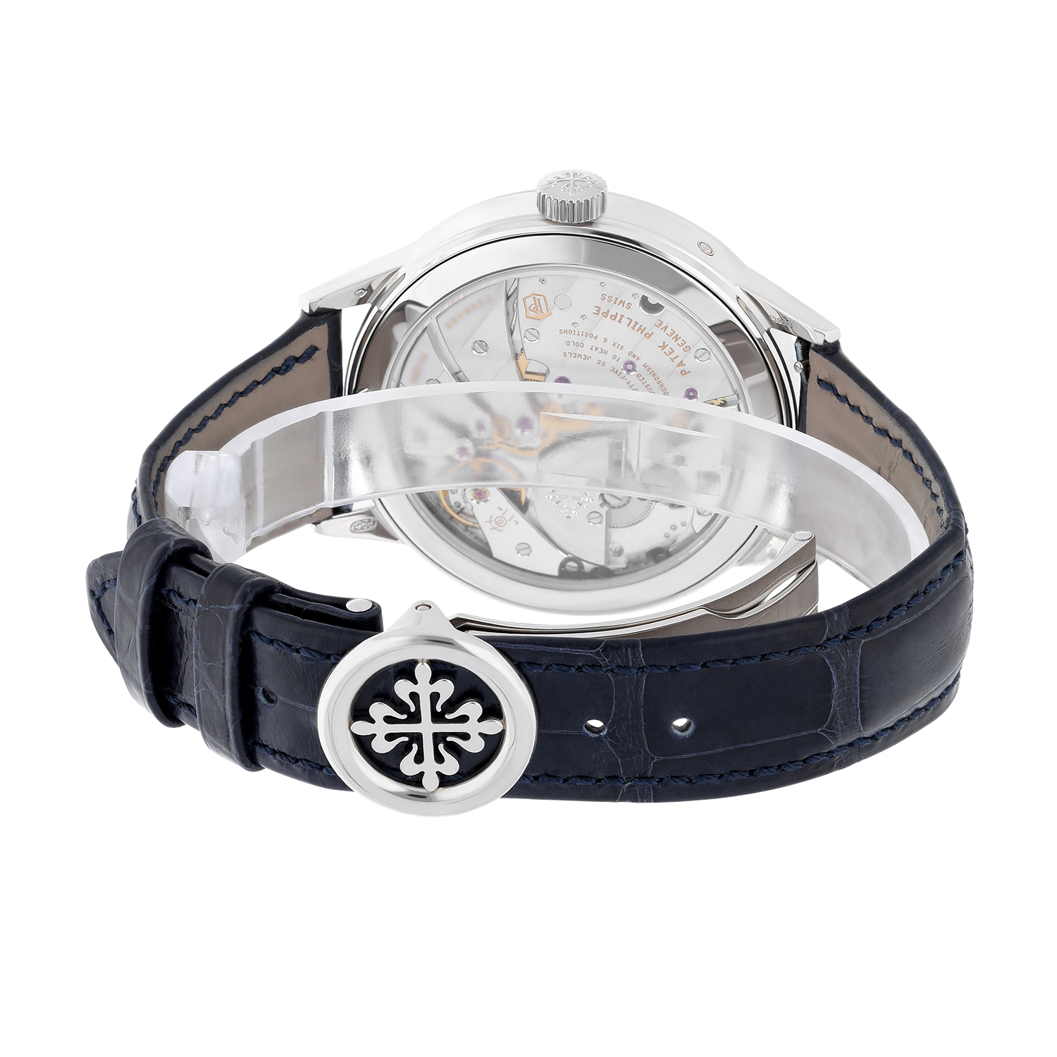 Patek Philippe 5236P Perpetual Calendar Grand Complications Blue Dial 41mm Platinum Timepiece - Image 7