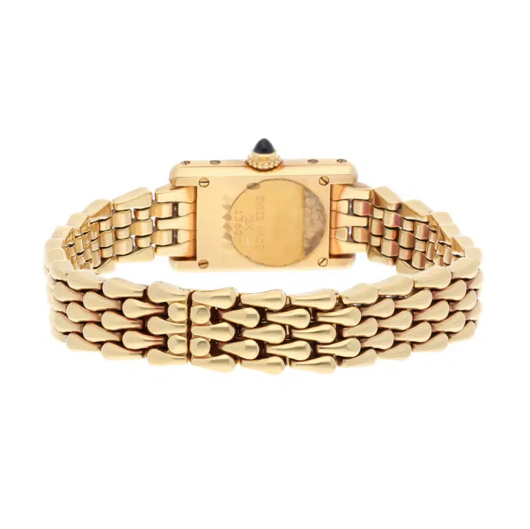 Cartier Tank Louis Mini Yellow Gold W15006K3 Quartz Rare Ladies Watch – image 7
