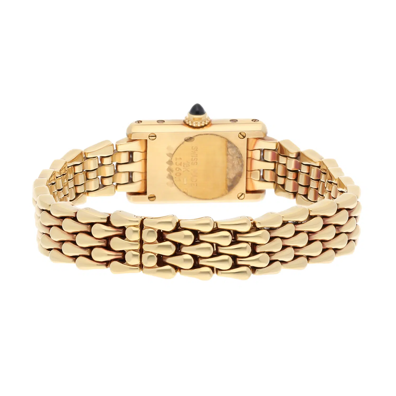 Cartier Tank Louis Mini Yellow Gold W15006K3 Quartz Rare Ladies Watch – image 7