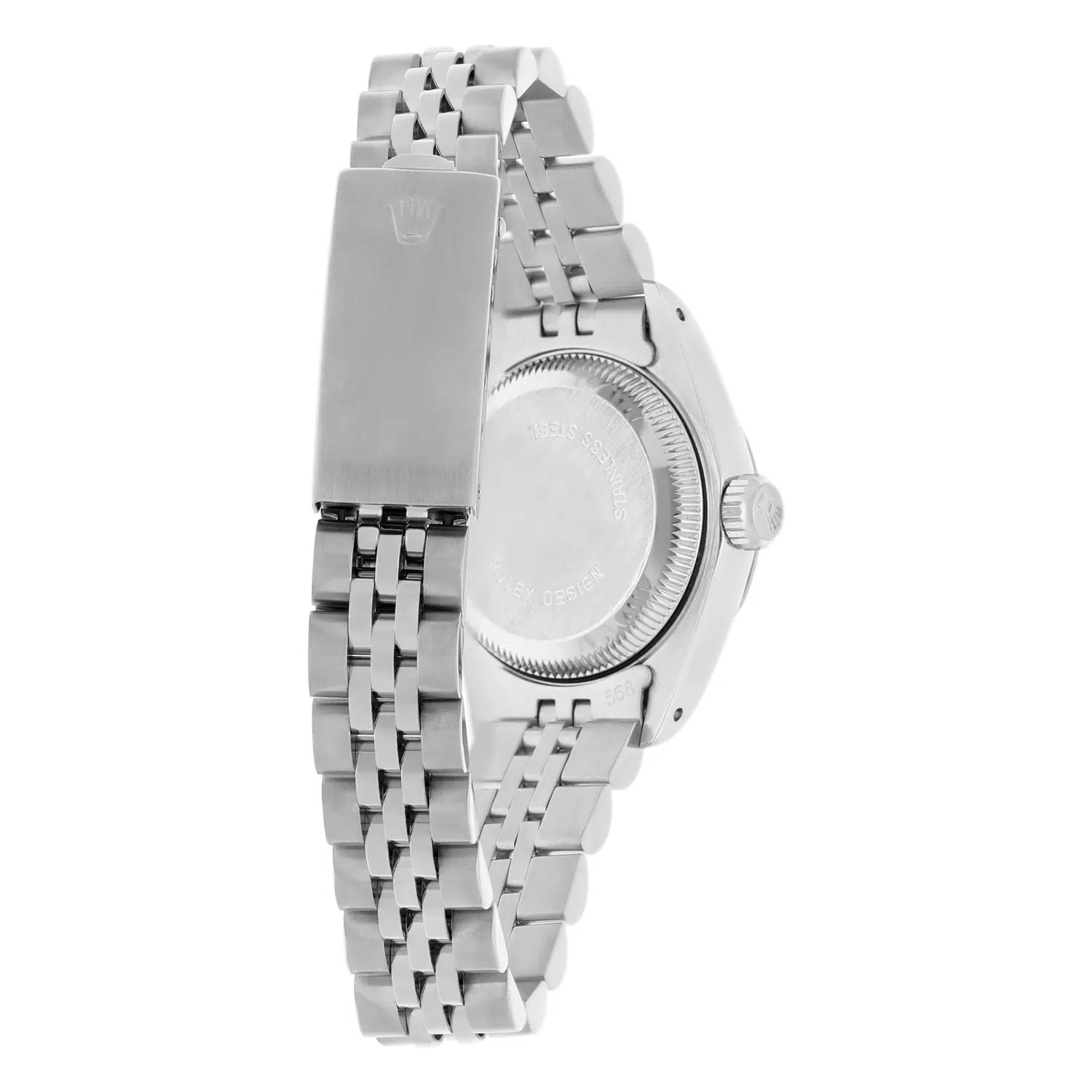 Rolex Lady-Datejust 26mm 69174 Stainless Steel with Silver Dial and Jubilee Bracelet – image 7